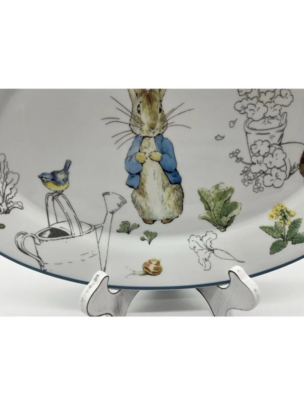 Beatrix Potter PETER RABBIT Oval Serving Platter 14